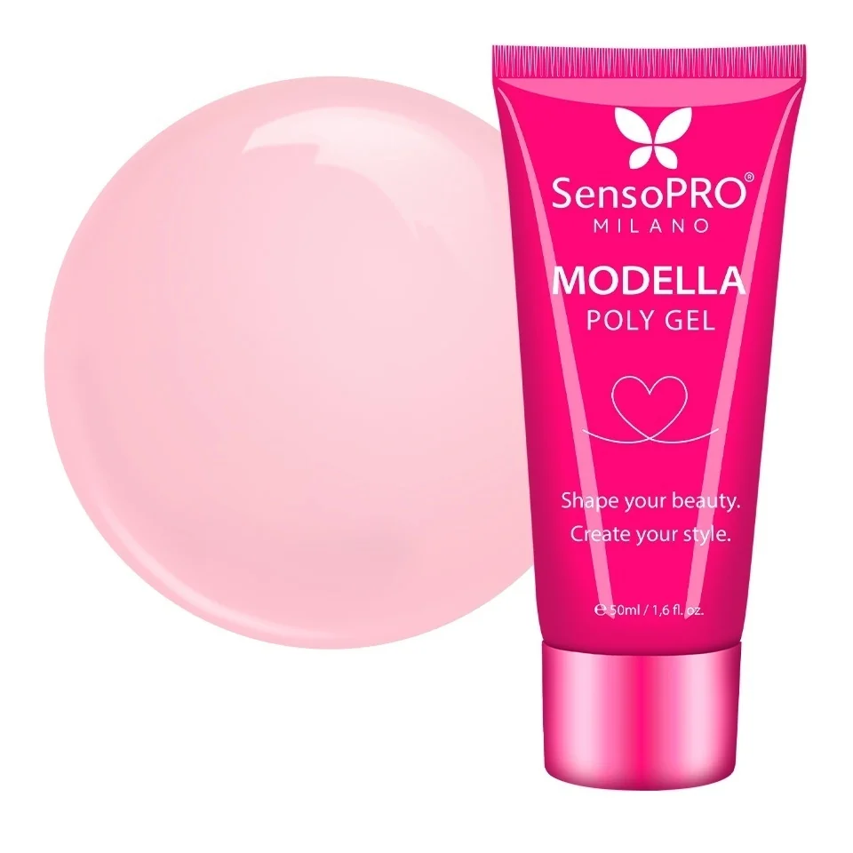 Polygel MODELLA SensoPRO Milano - Toffee Nude, 50ml