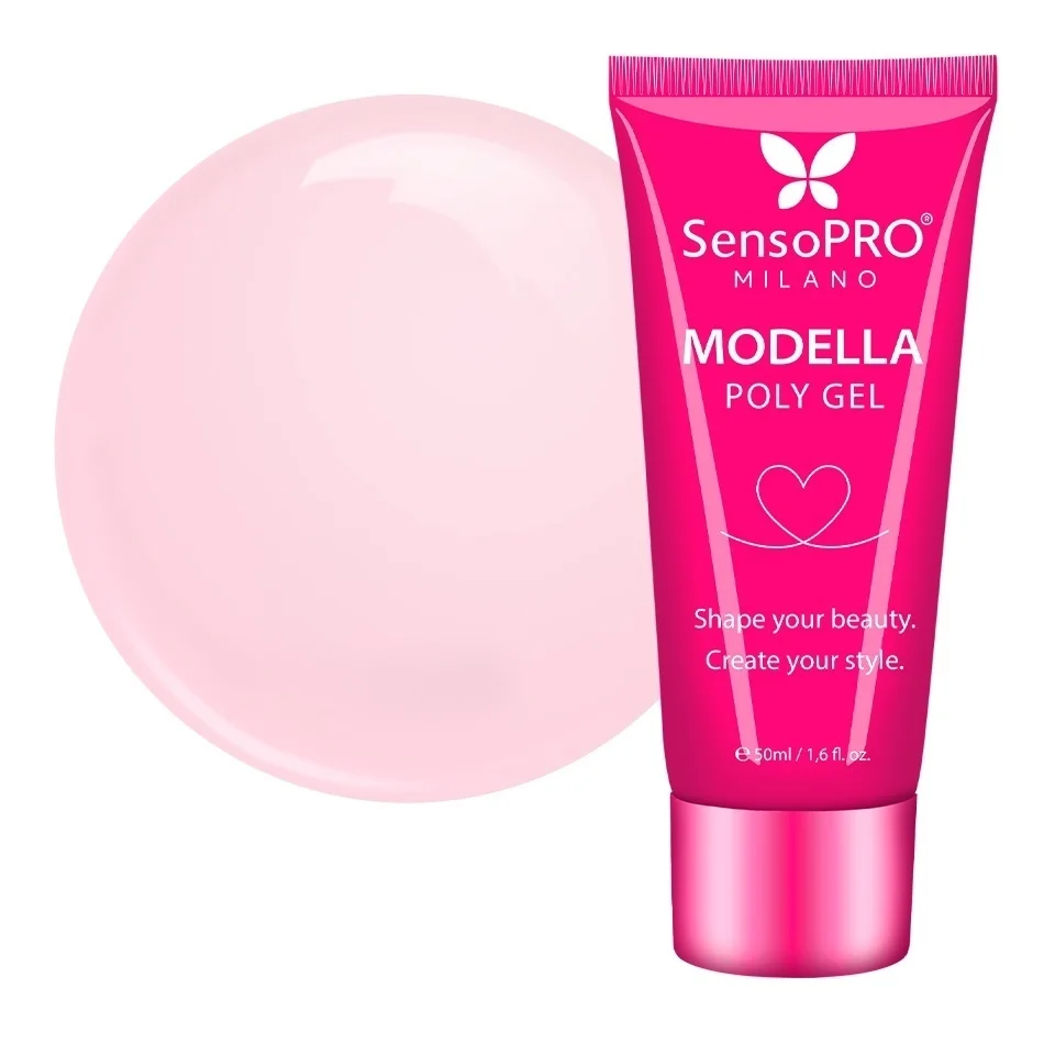 Polygel MODELLA SensoPRO Milano - Pink Sorbet, 50ml