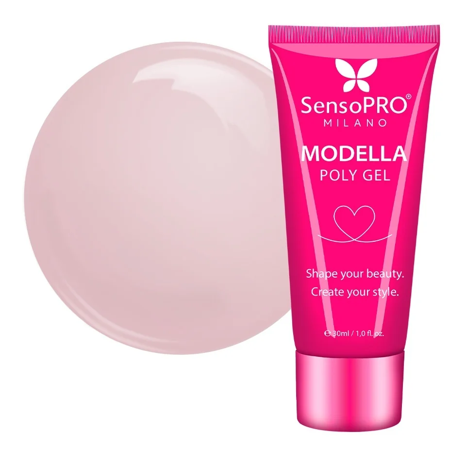 Polygel MODELLA SensoPRO Milano - Mocha Nude, 30ml