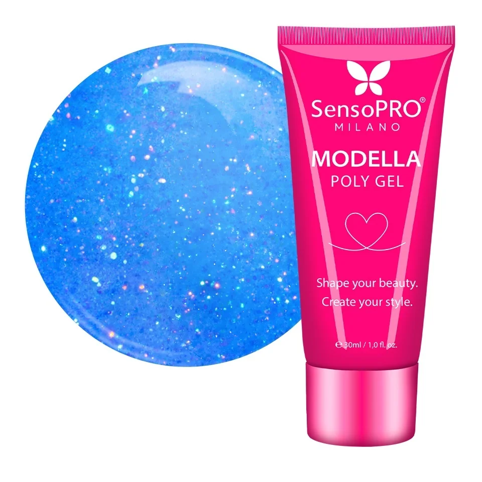 Polygel MODELLA SensoPRO Milano - Sapphire Mode, 30ml