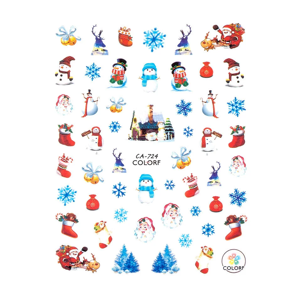 Abtibild Unghii SensoPRO Milano Winter Obsession, model CA-724