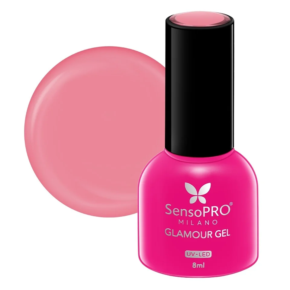 Oja Semipermanenta Glamour Gel SensoPRO Milano 8ml, Salsa Dance #89