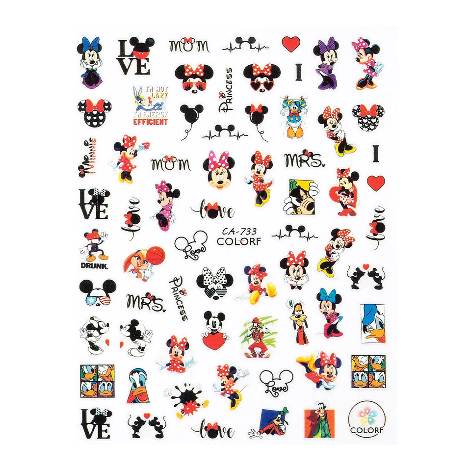 Abtibild Unghii SensoPRO Milano Cartoon Crush, model CA-733