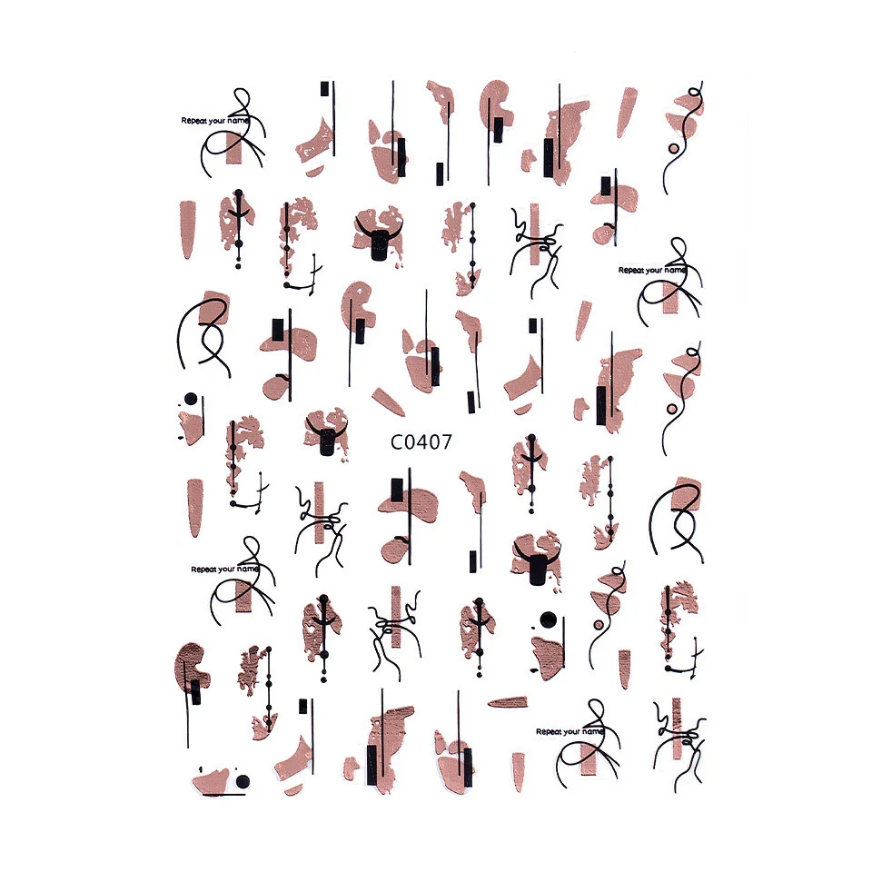 Stickere Unghii SensoPRO Milano, Rose Temptation C0407