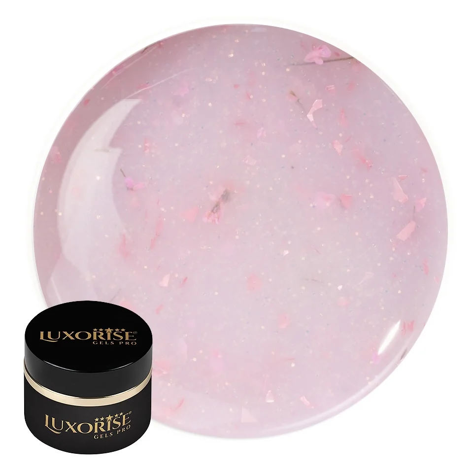 Gel UV Contructie Unghii RevoFlex Stellar Garden LUXORISE 15ml, Moonlight Dew