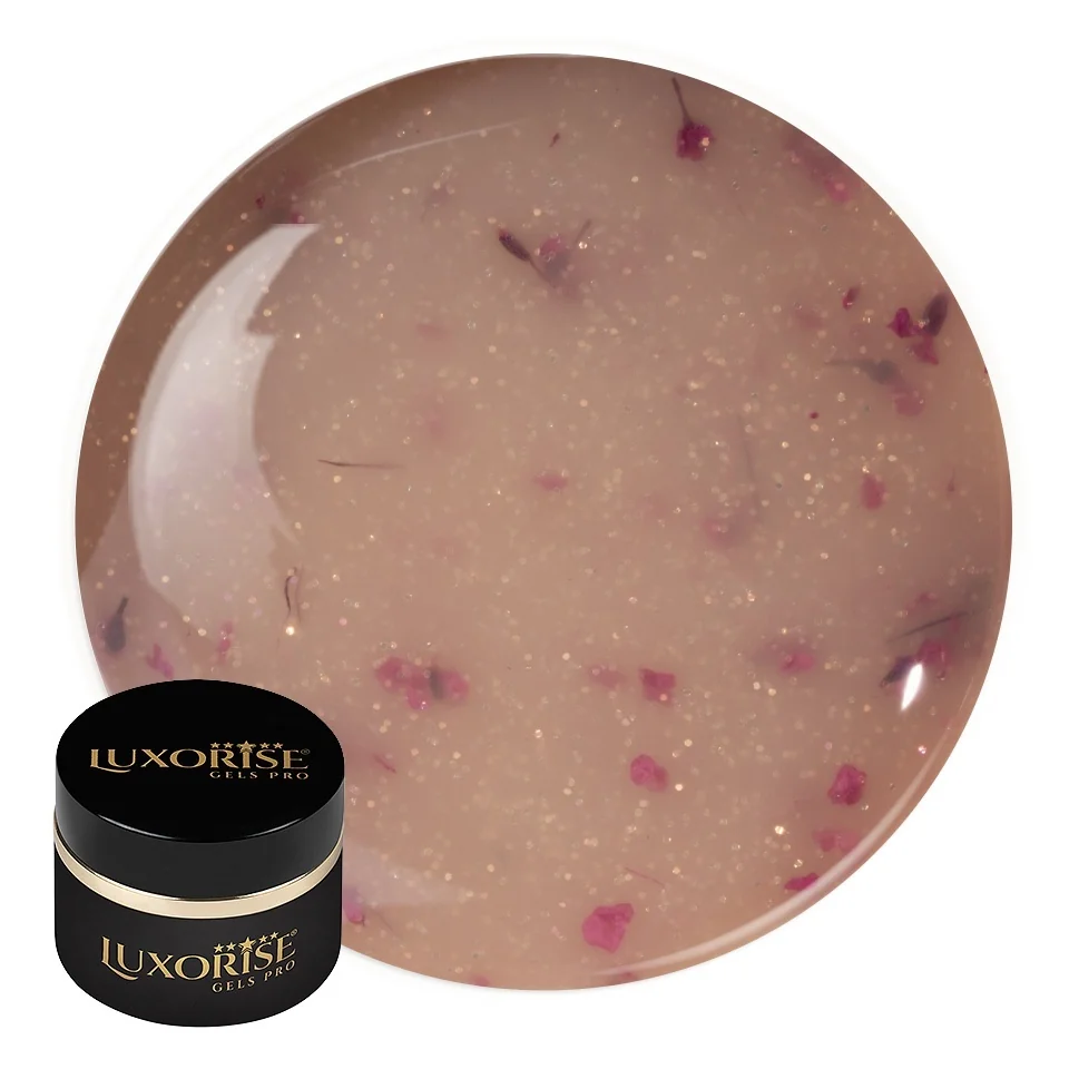 Gel UV Contructie Unghii RevoFlex Stellar Garden LUXORISE 15ml, Desert Orchid