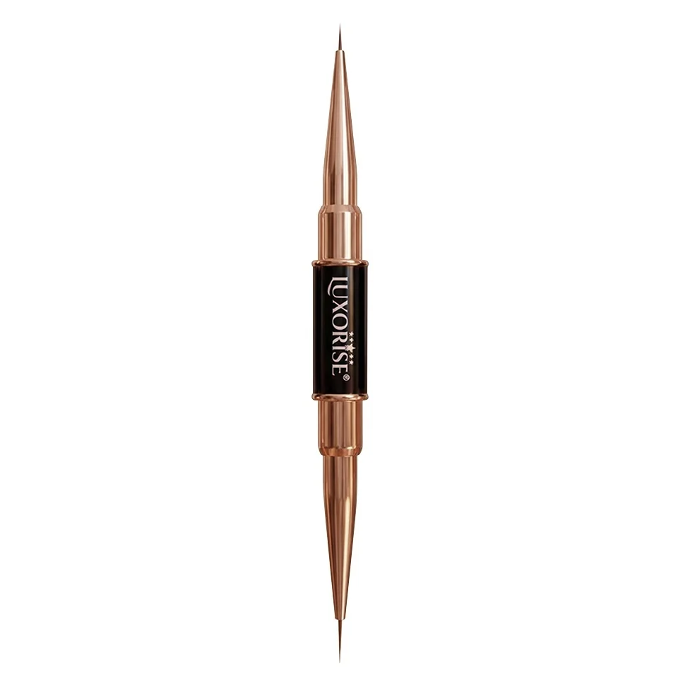 Pensula Unghii Dubla LUXORISE, Liner 7 &amp; 9 mm