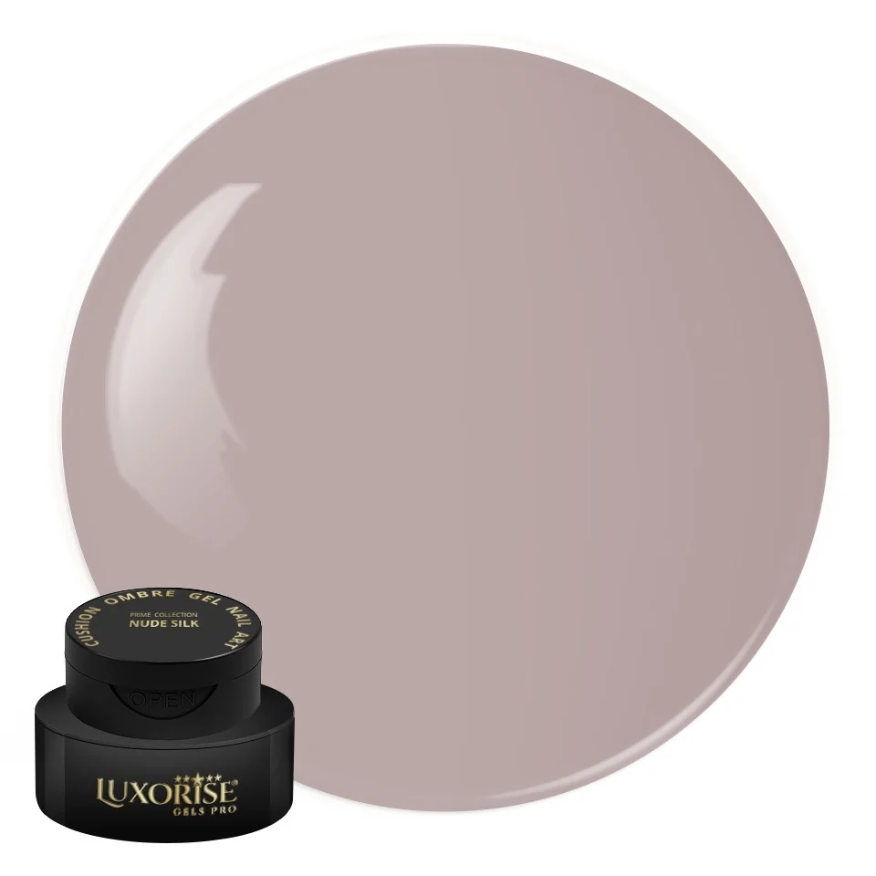 Gel UV Nail Art Babyboomer LUXORISE Cushion Ombre Prime - Nude Silk, 2ml