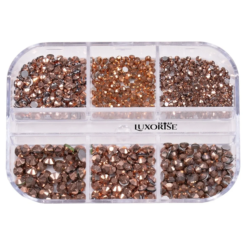 Strasuri Unghii LUXORISE Super Rich, 6 modele