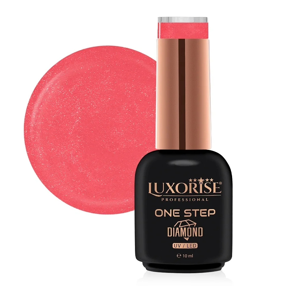 Oja Semipermanenta One Step Diamond LUXORISE - Sparkling Flamingo 10ml