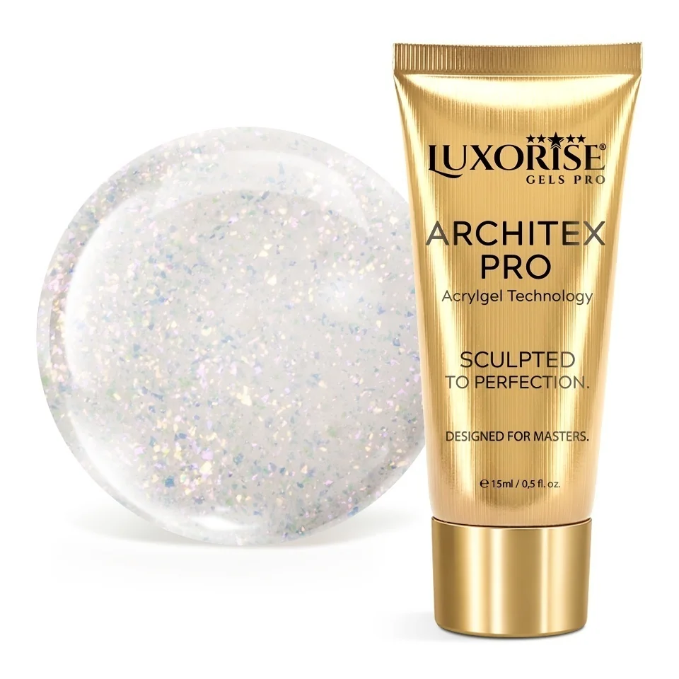 Polygel LUXORISE ARCHITEX PRO - Rare Sensations Collection, Frosted Sun, 15ml