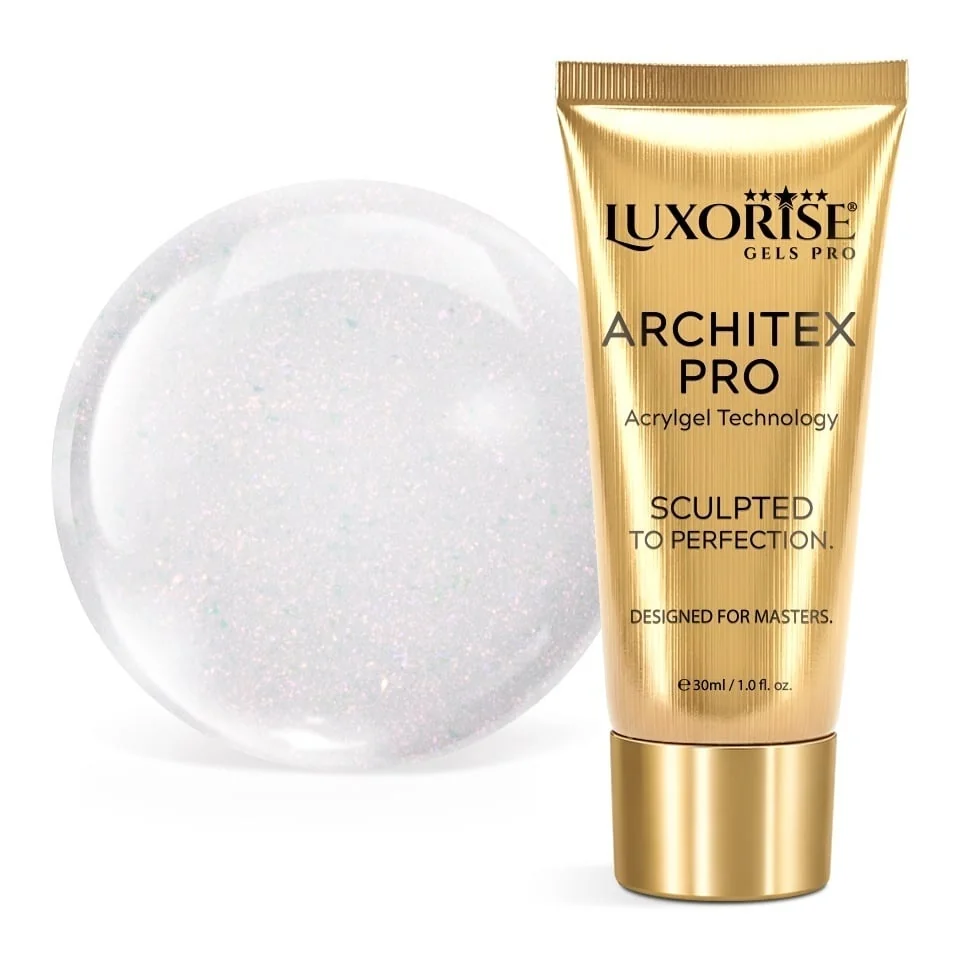 Polygel LUXORISE ARCHITEX PRO - Divine Sheen Collection, Angel Veil, 30ml