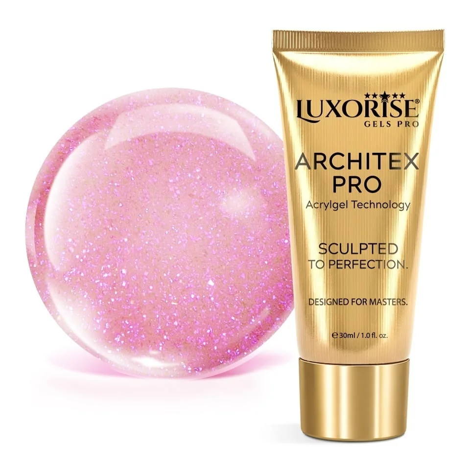 Polygel LUXORISE ARCHITEX PRO - Intense Elegance Collection, Royal Haze, 30ml