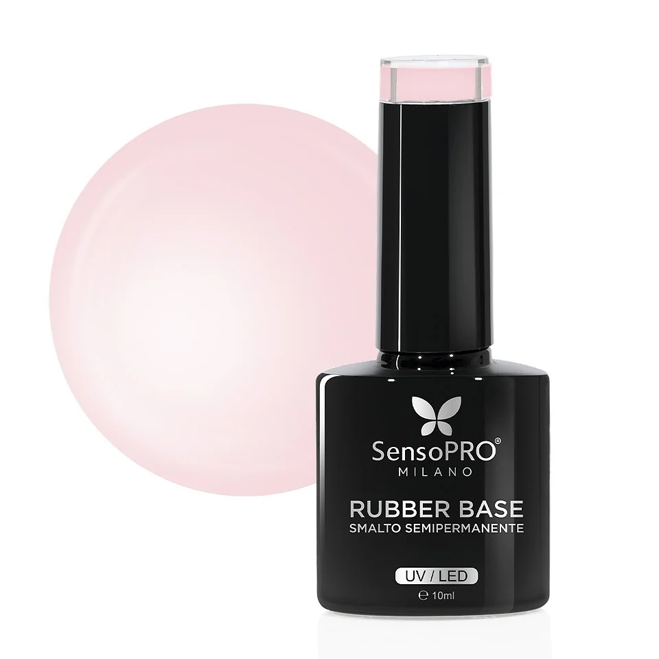 Rubber Base Gel SensoPRO Milano 10ml, #07 Orchid