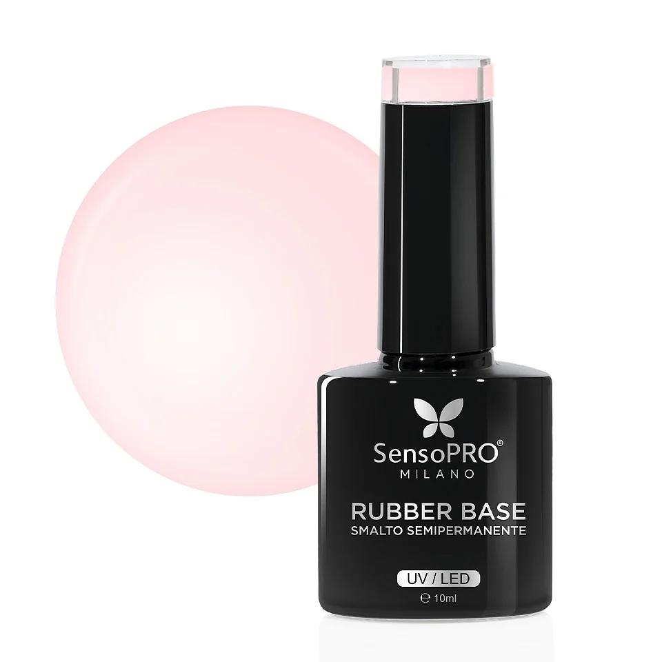 Rubber Base Gel SensoPRO Milano 10ml, #77 Nude Magnolia