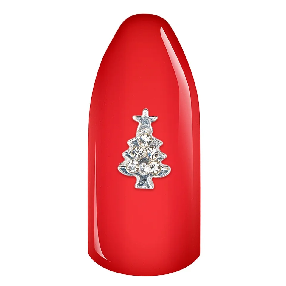 Decoratiune Unghii 3D De Iarna - Bradut #08