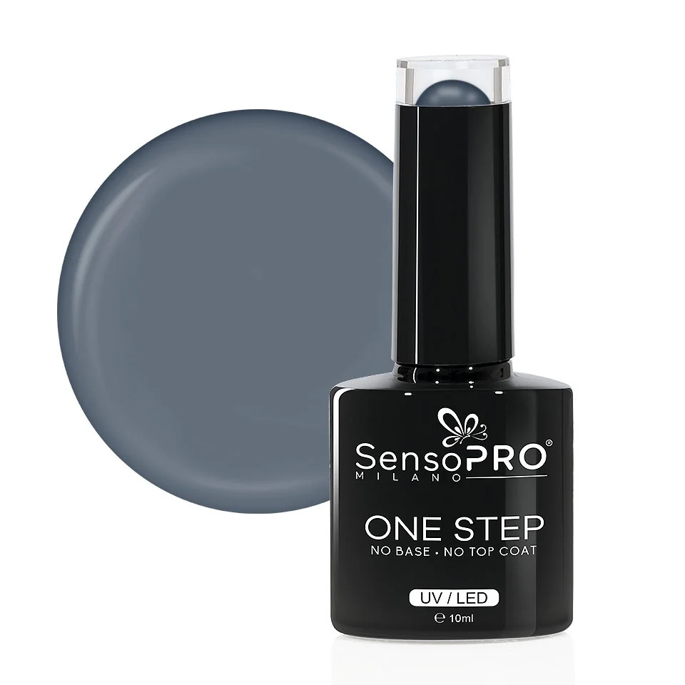 Oja Semipermanenta Sensopro Milano One Step 10ml, Cosmic Grey #015