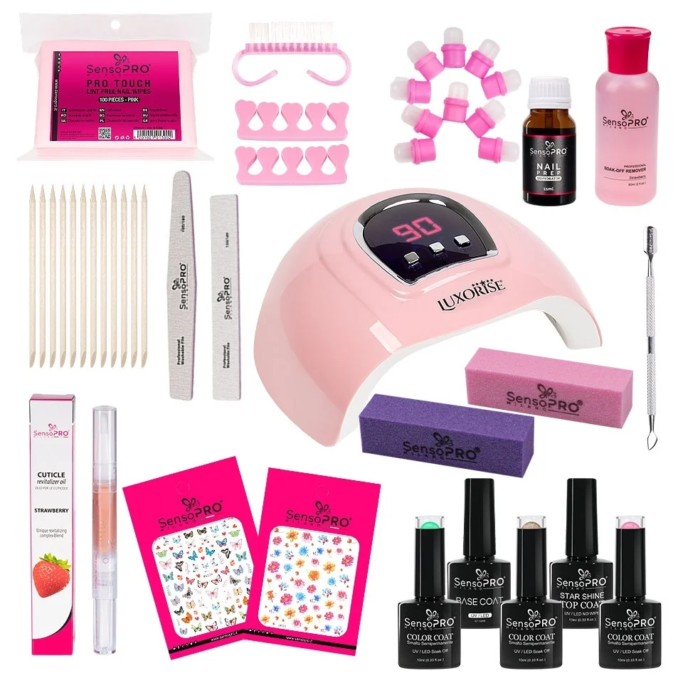 Kit Oja Semipermanenta SensoPRO Milano 10ml Cu Lampa Uv Led #03