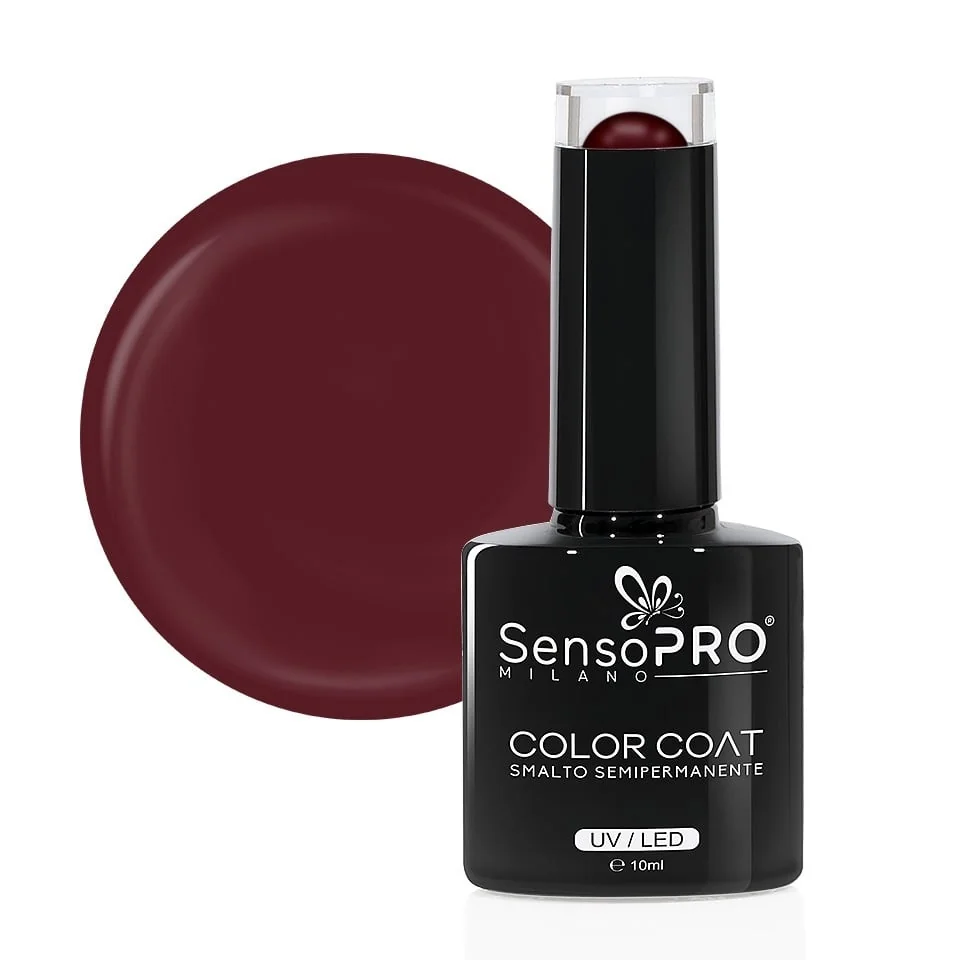 Oja Semipermanenta SensoPRO Milano -100 Merlot, 10ml