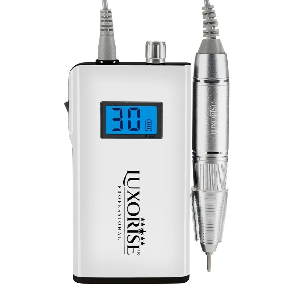 Pila Electrica Portabila REVOLUTION ULTRA - LUXORISE , 30.000 RPM, White