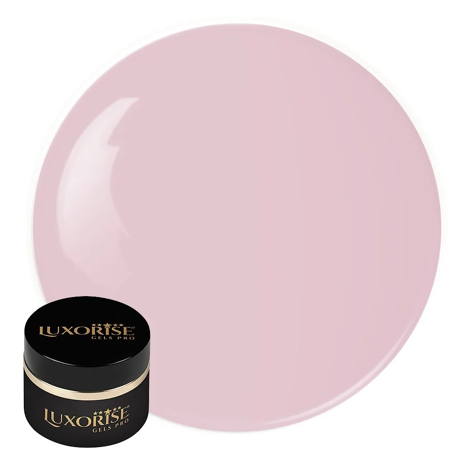 Gel UV Contructie Unghii RevoFlex LUXORISE 15ml, Baby Pink