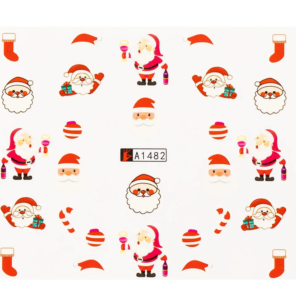 Tatuaj Unghii LUXORISE Santa's Joy A1482
