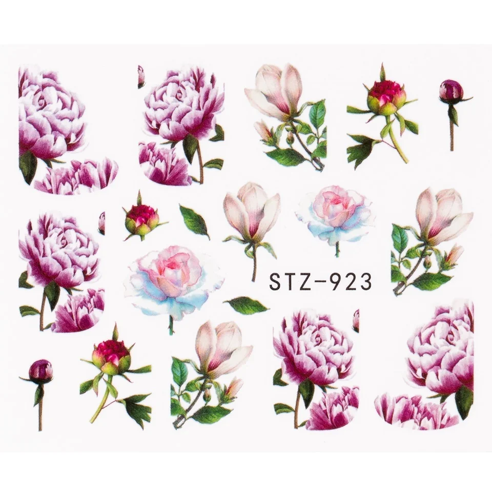 Tatuaj Unghii LUXORISE Flower Art, STZ-923