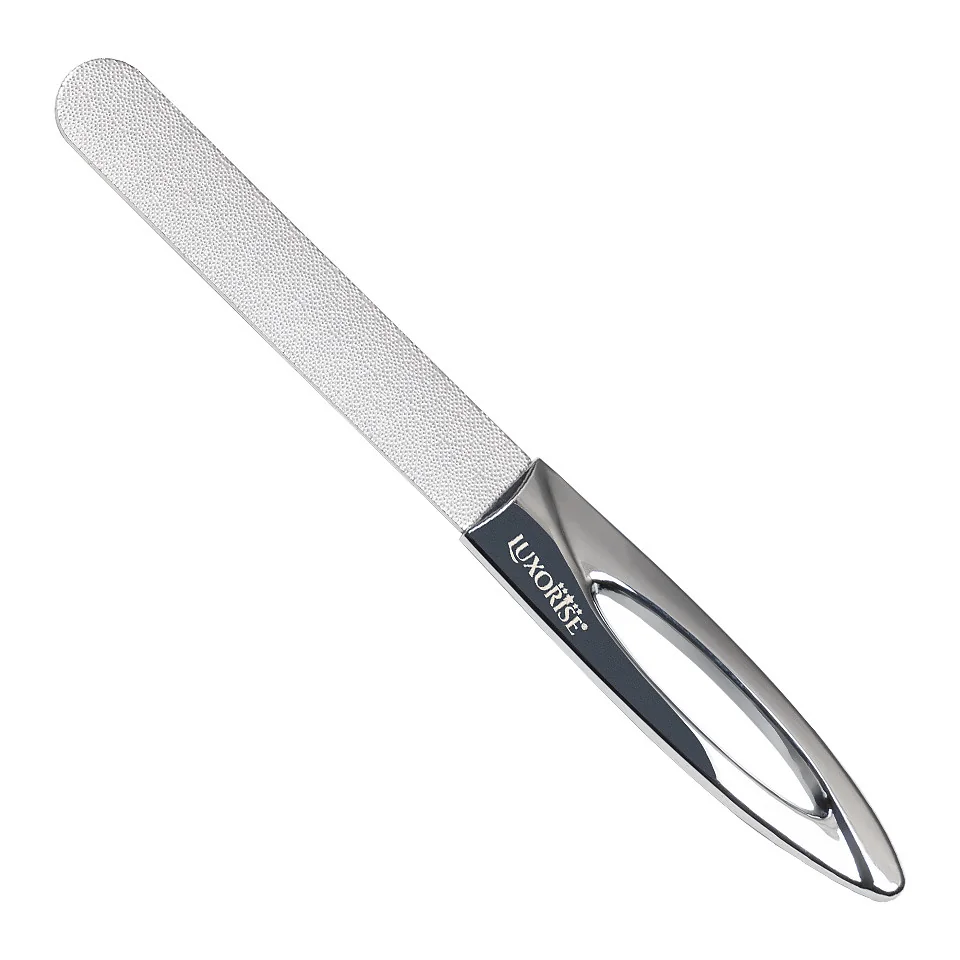 Pila Metalica Profesionala Manichiura &amp; Pedichiura LUXORISE, Silver #03