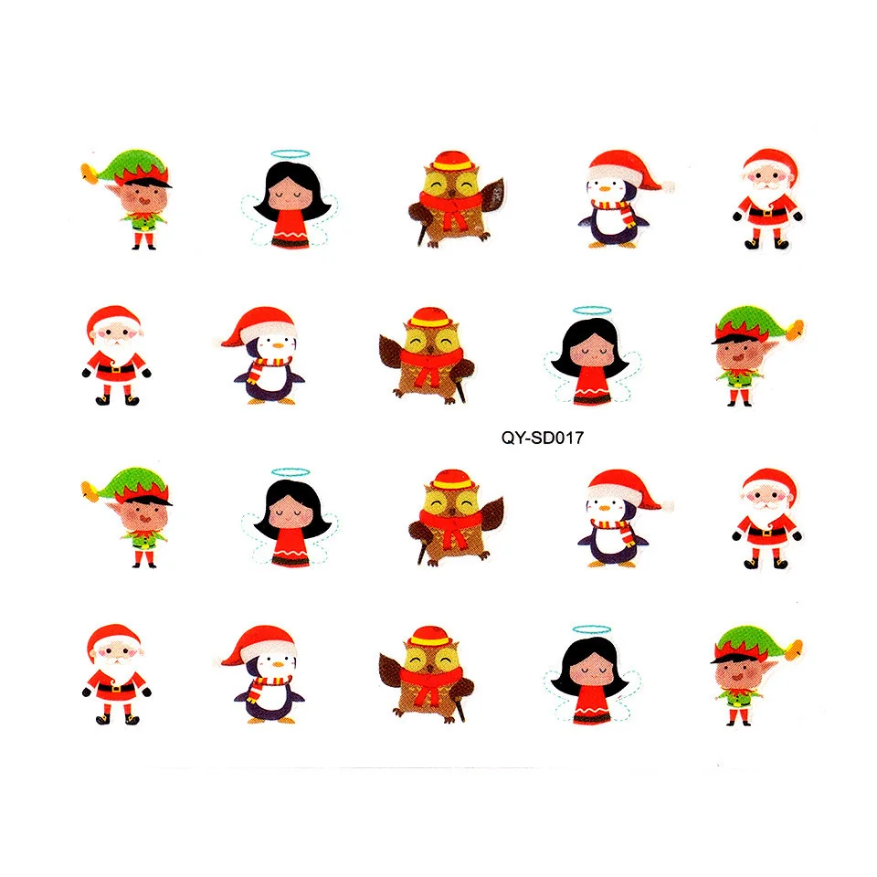 Abtibild Unghii SensoPRO Milano Christmas Wonderland Edition, QY-SD017