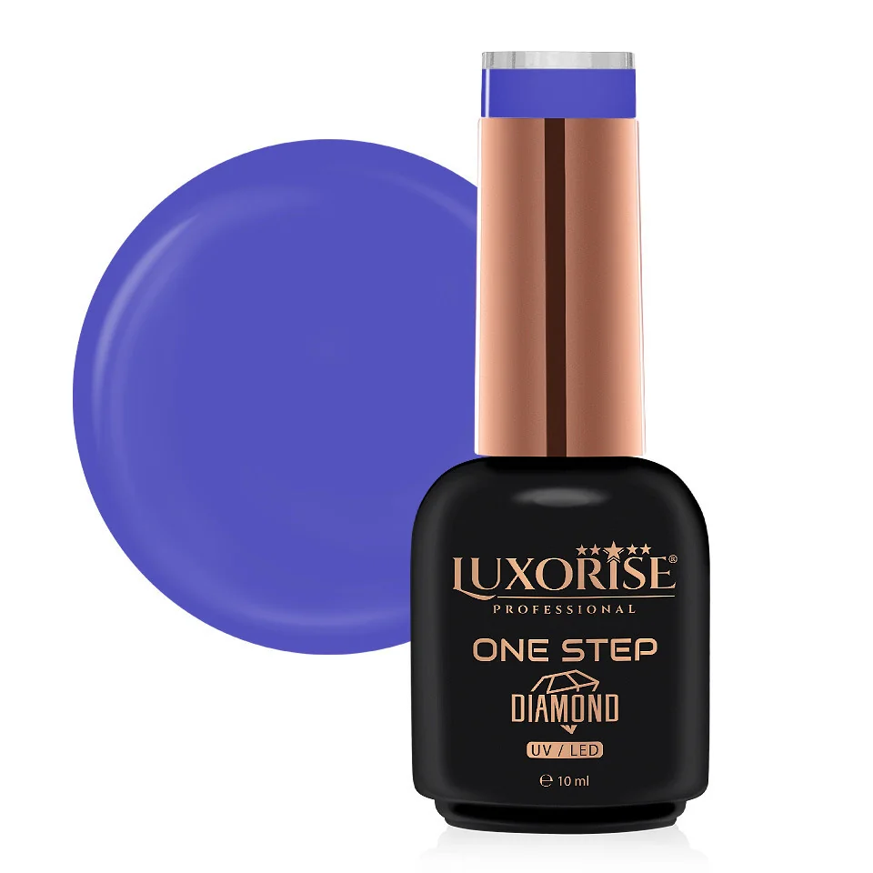 Oja Semipermanenta One Step Diamond Dark Iris 10ml, LUXORISE