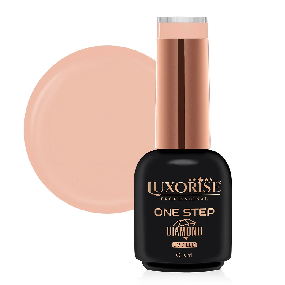 Oja Semipermanenta One Step Diamond Rose Seashell 10ml, LUXORISE