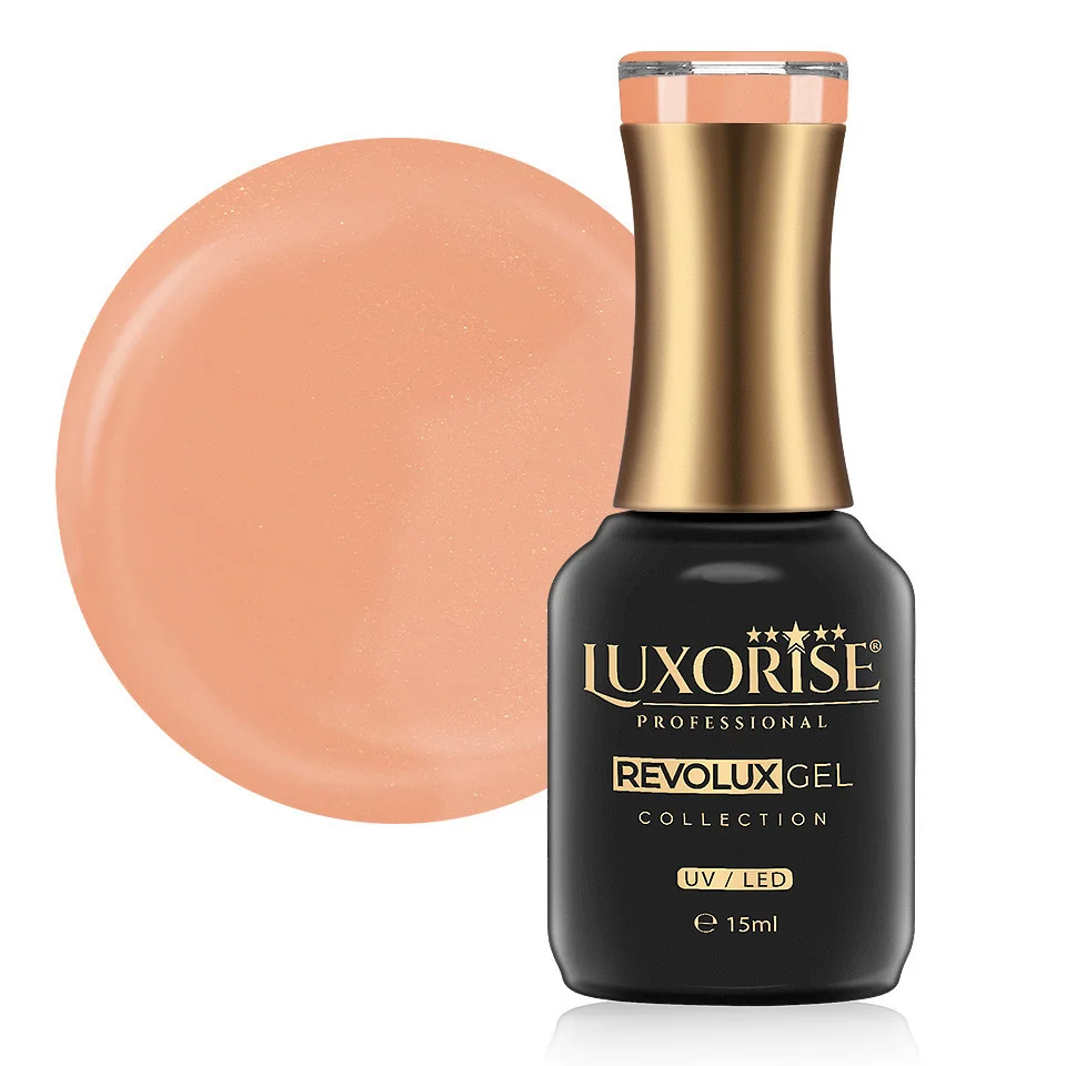 Oja Semipermanenta Revolux LUXORISE, Bitter Peach 15ml