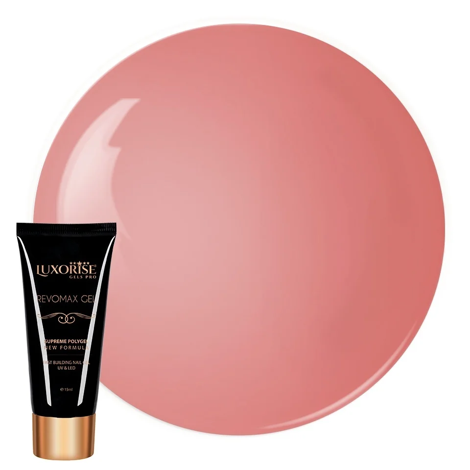Polygel REVOMAX GEL LUXORISE Mistique Nude, 15ml