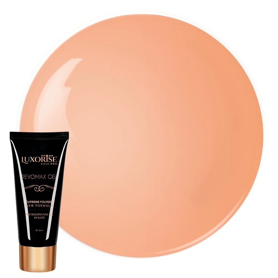 Polygel REVOMAX GEL LUXORISE Orange Creamsicle, 15ml