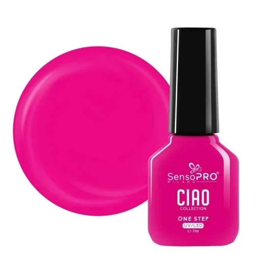 Oja Semipermanenta One Step SensoPRO Milano, CIAO Collection - Cardinal Mirage 7ml