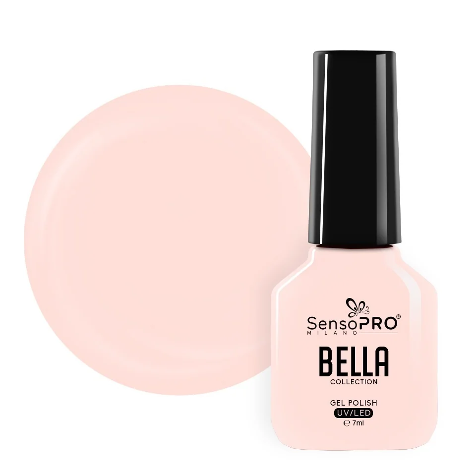 Oja Semipermanenta SensoPRO Milano, BELLA Collection - Almond Nectar, 7ml