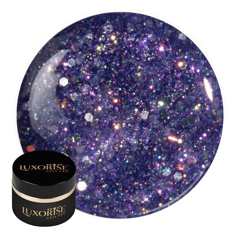 Gel UV Constructie Unghii RevoFlex LUXORISE 15ml, Magic Violet