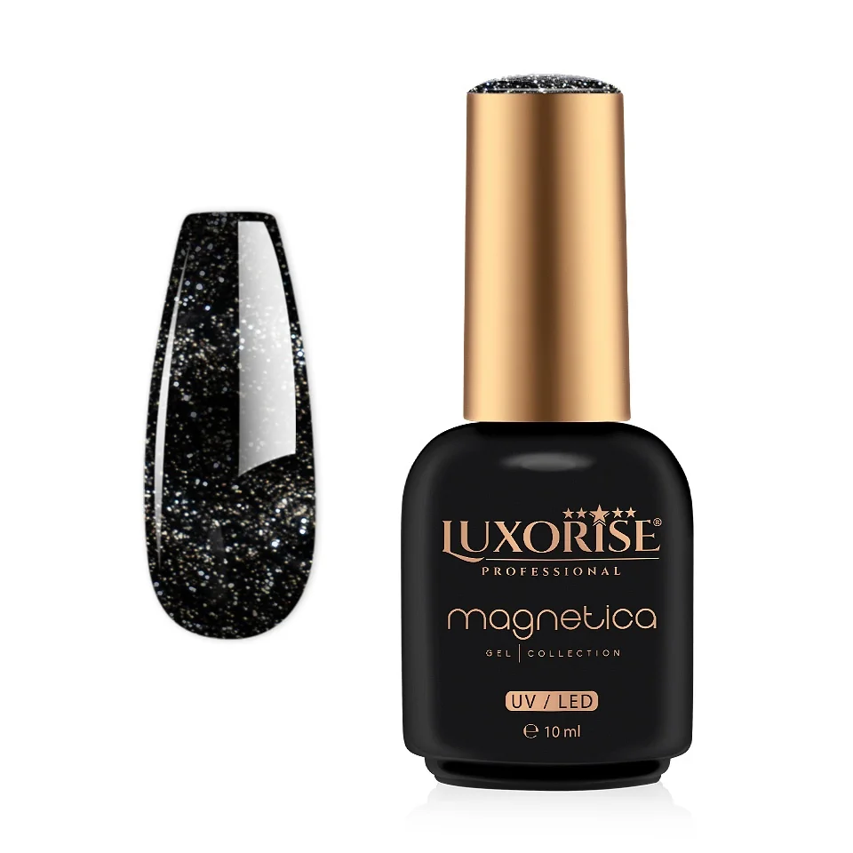 Oja Semipermanenta LUXORISE MAGNETICA - Mesmerizing, Iridiscent Ebony 10ml