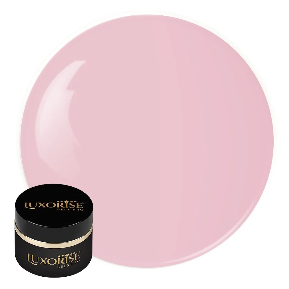 Gel UV Constructie Unghii RevoFlex LUXORISE 50ml, Baby Pink