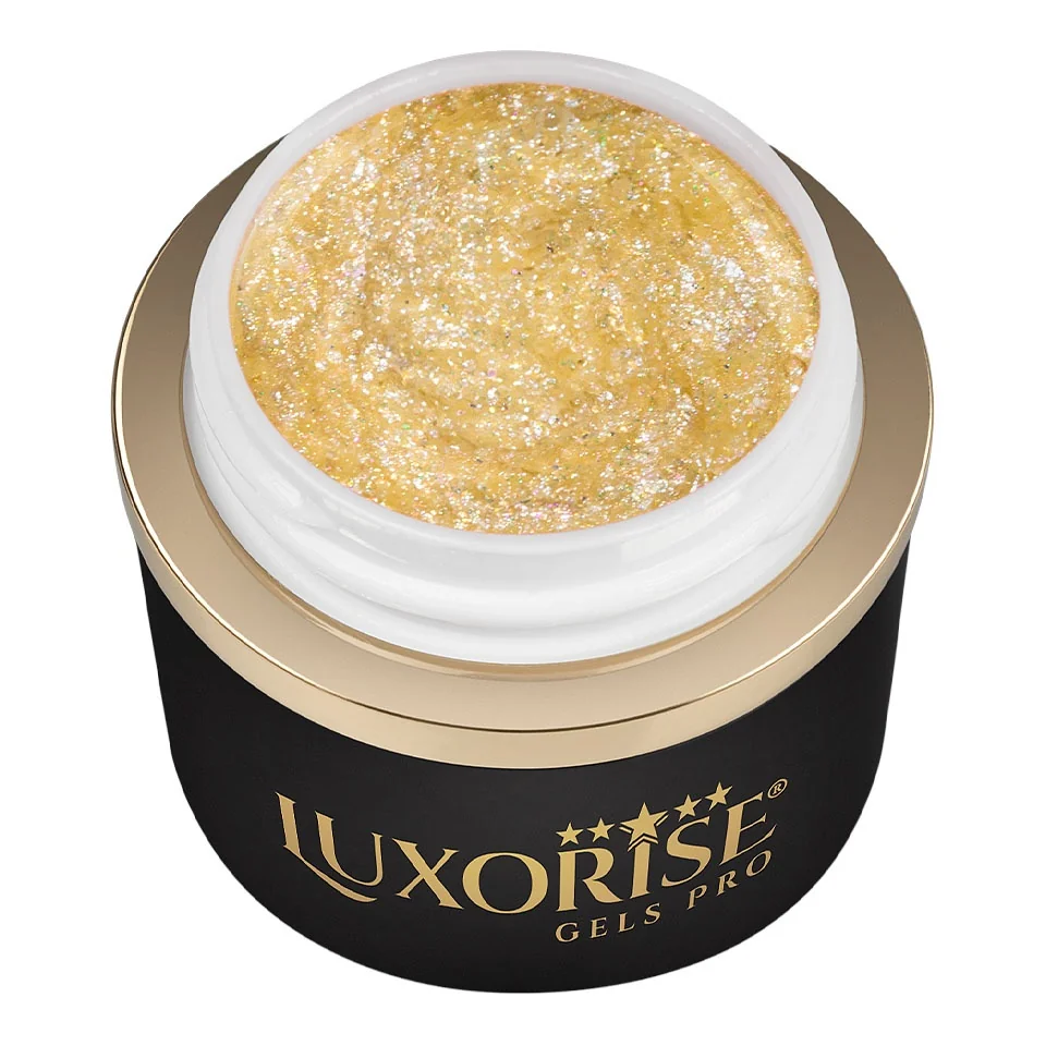 Gel Design 3D LUXORISE - Royal Glitz, Honey Gleam 5ml