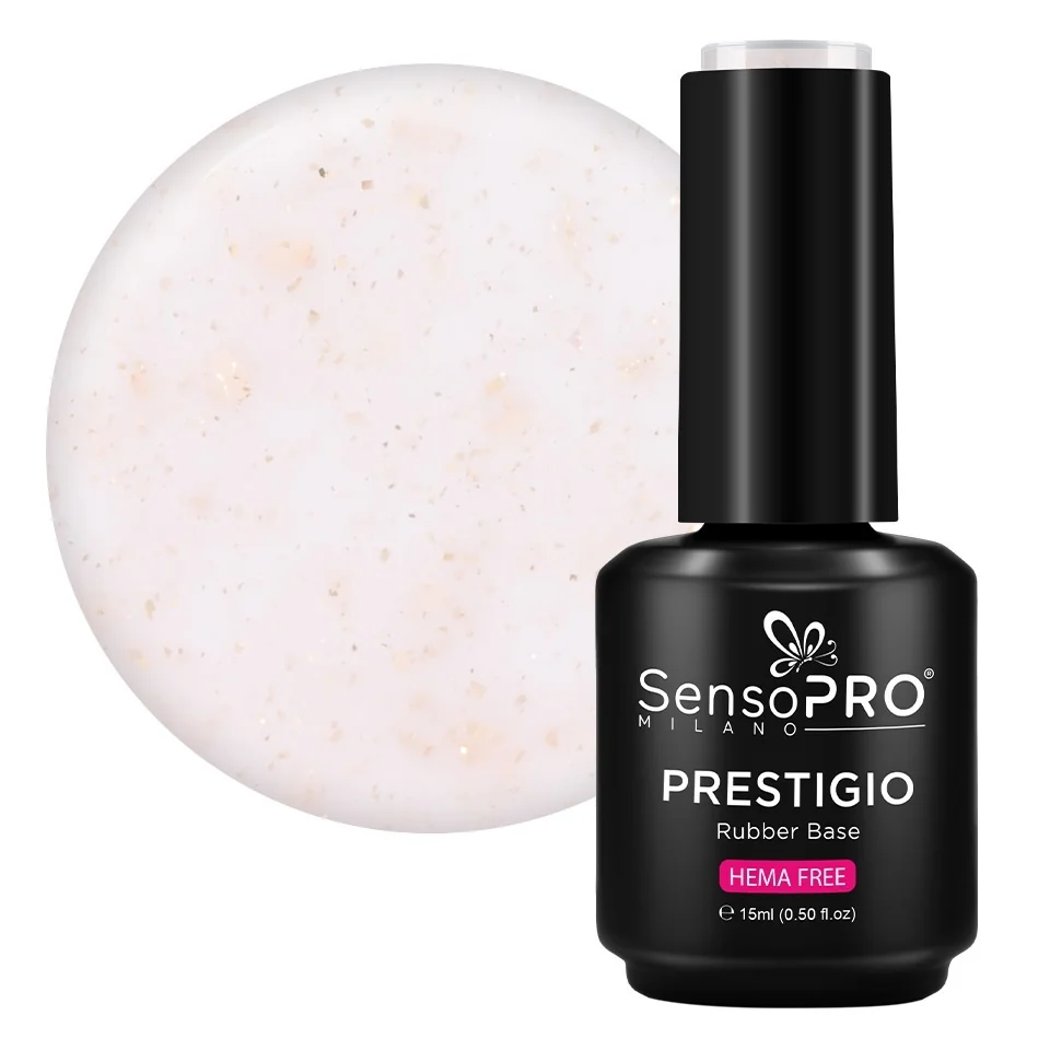 Rubber Base PRESTIGIO SensoPRO Milano - Demure Dune 15ml