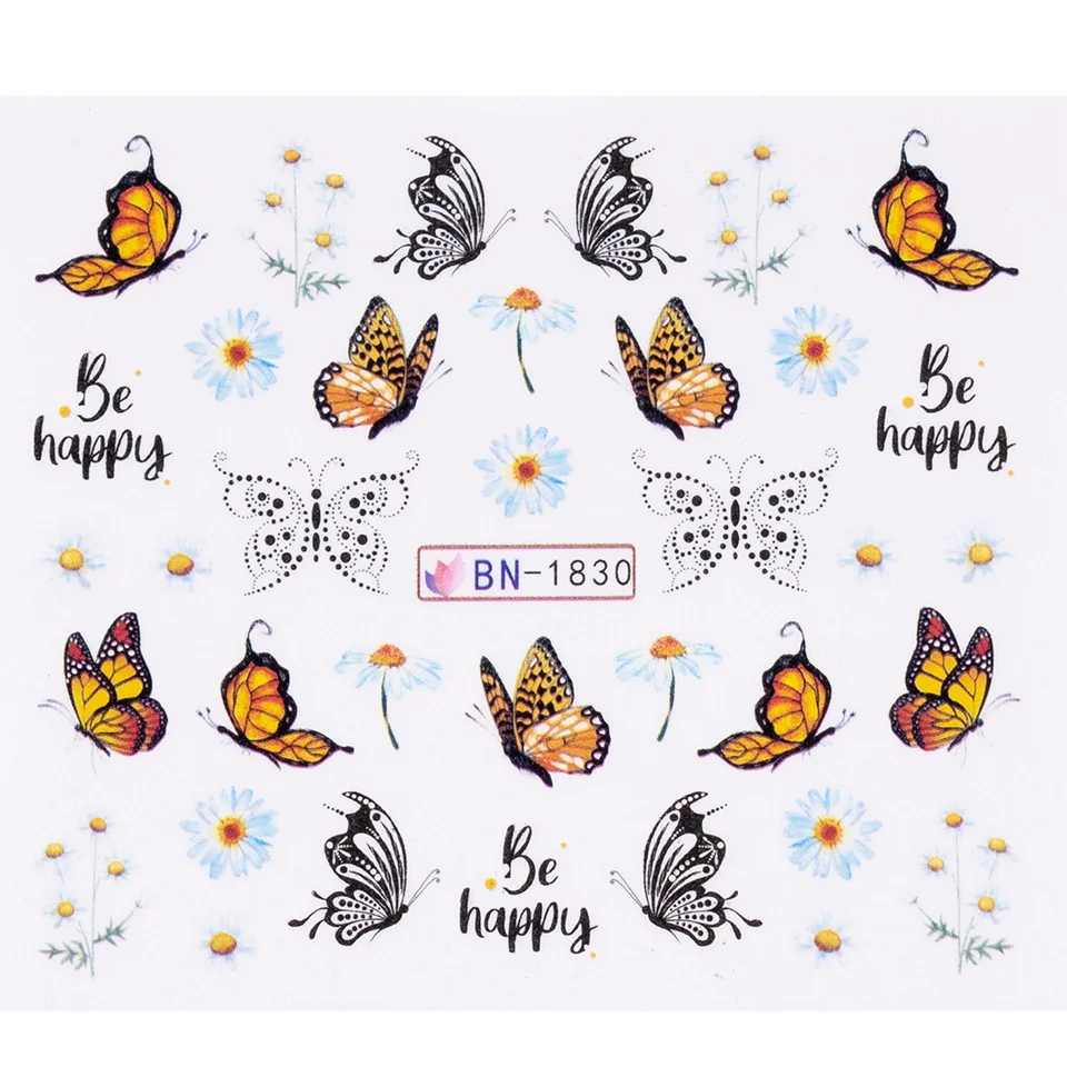 Tatuaj Unghii LUXORISE Butterfly Moment, BN-1830