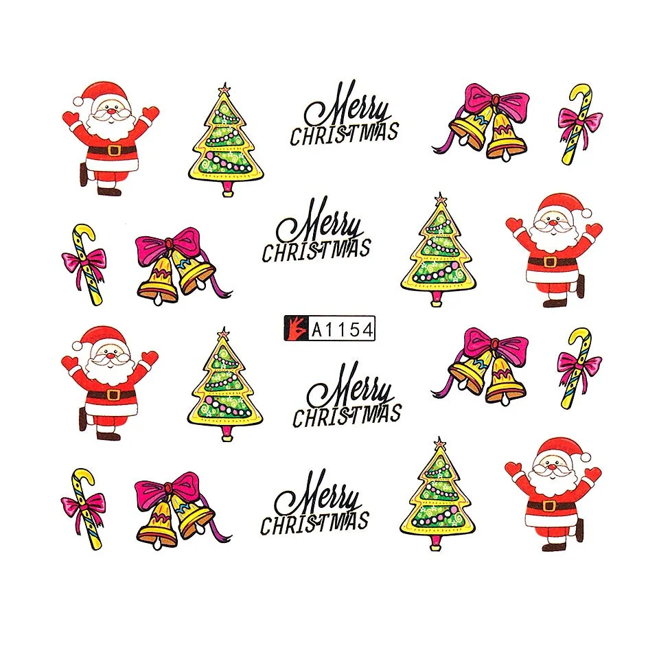 Tatuaj Unghii LUXORISE Holiday Spirit, A1154