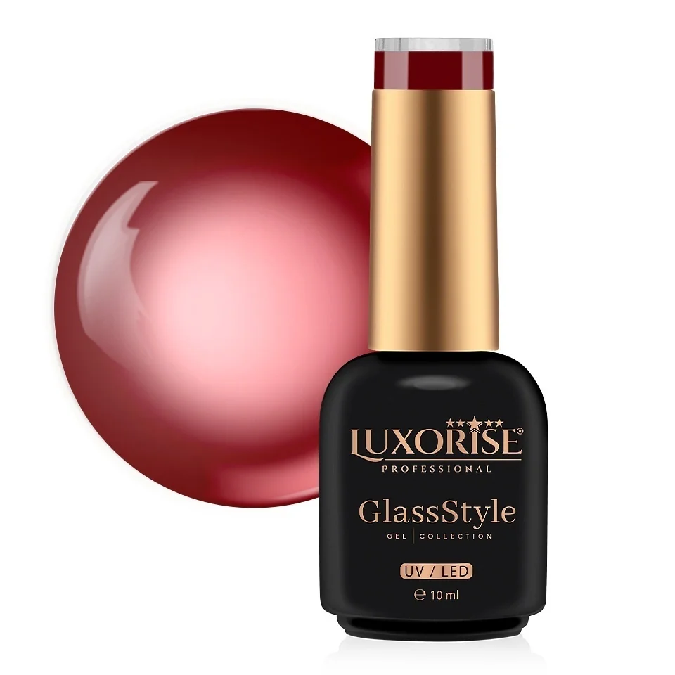 Oja Semipermanenta LUXORISE GlassStyle - Papaya Passion 10ml