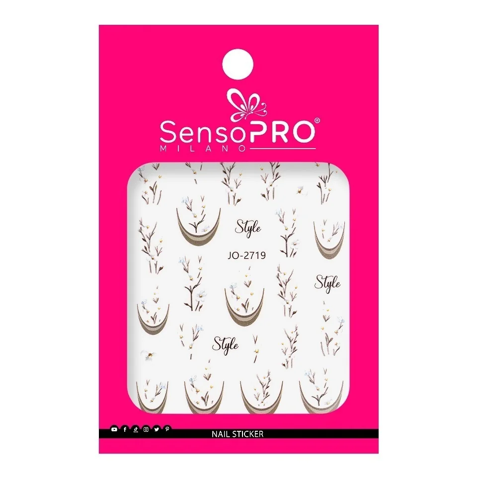 Abtibild Unghii SensoPRO Milano - Soft Cotton