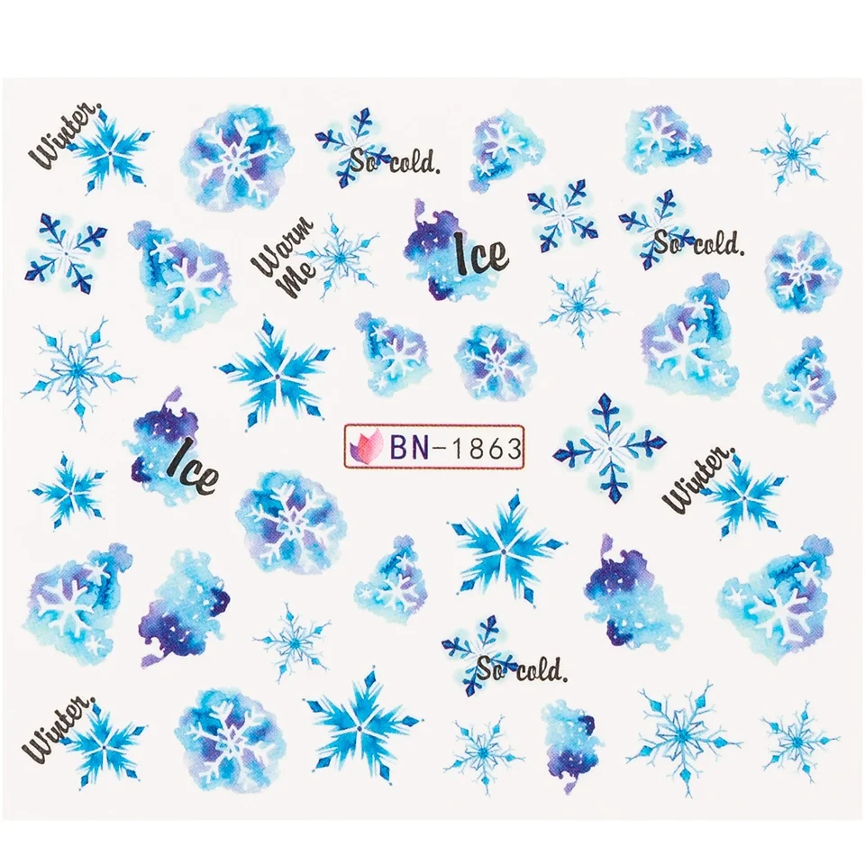 Tatuaj Unghii LUXORISE Winter Magic, BN-1863