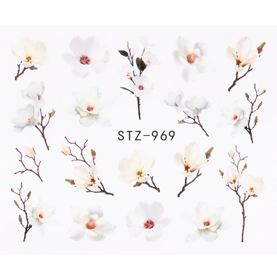 Tatuaj Unghii LUXORISE Flower Peace, STZ-969