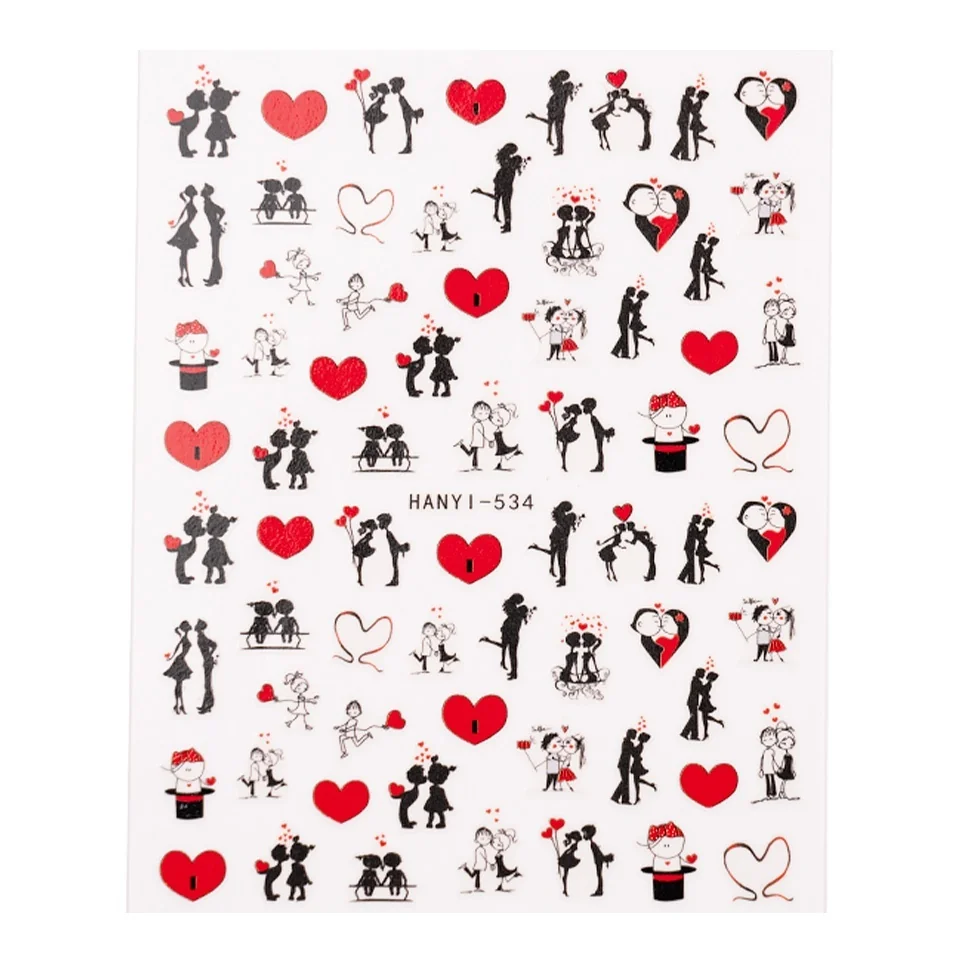 Abtibild Unghii SensoPRO Milano - Love Stories