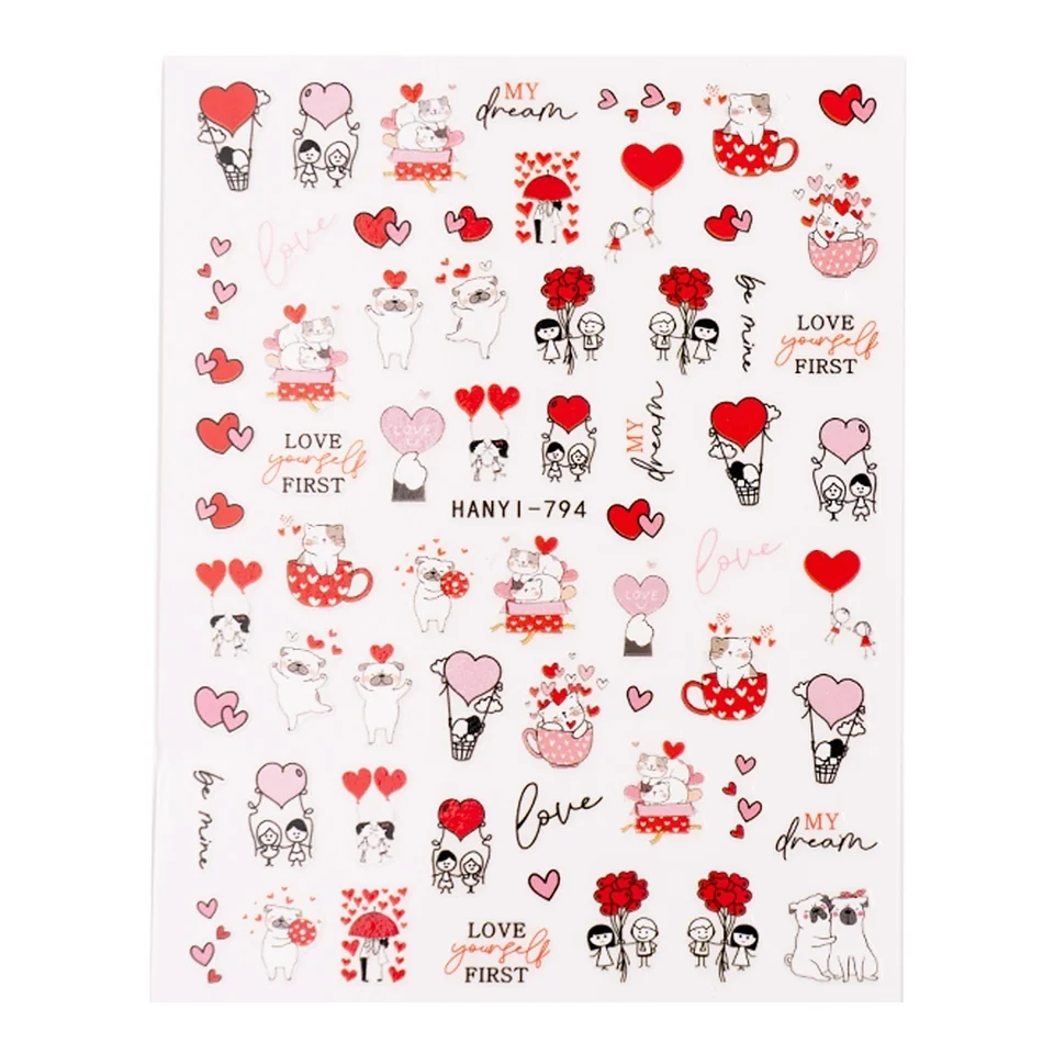 Abtibild Unghii SensoPRO Milano - Love Friends