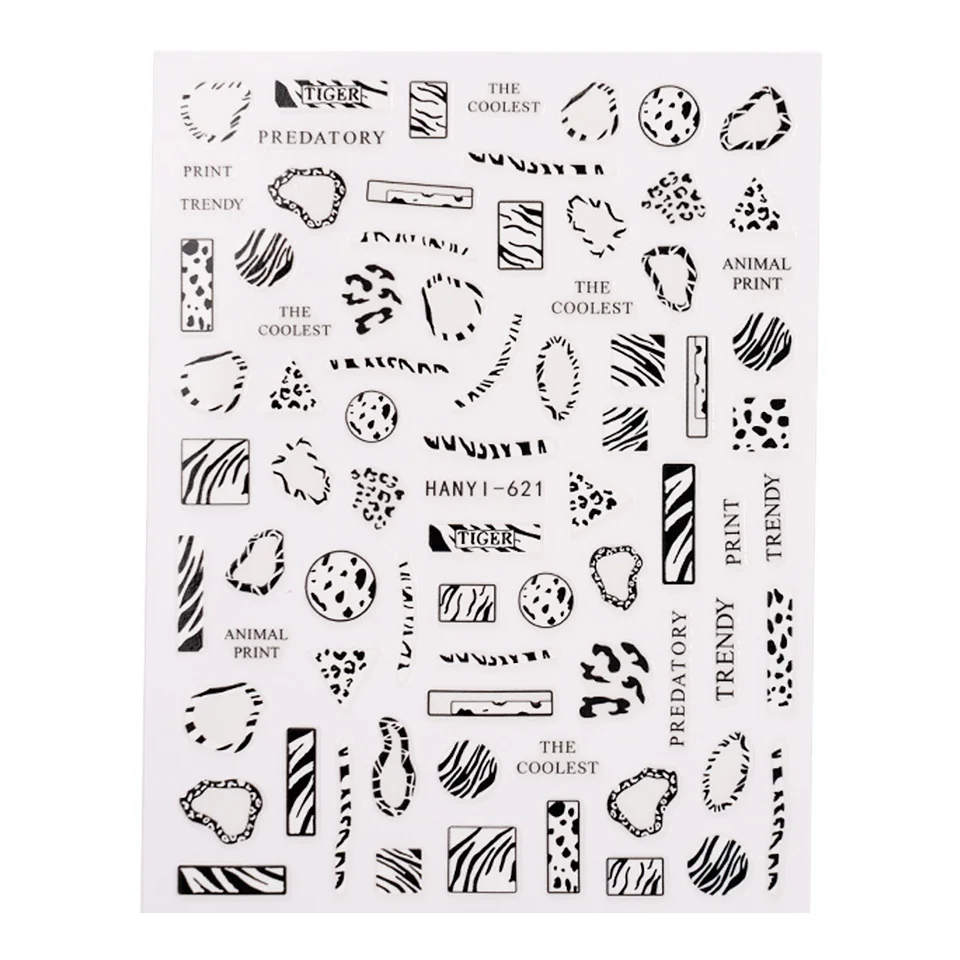 Abtibild Unghii SensoPRO Milano - Exotic Patterns